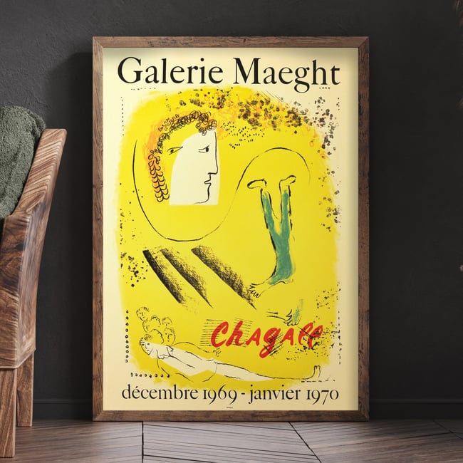Galerie Maeght - Chagall yellow backgrounds