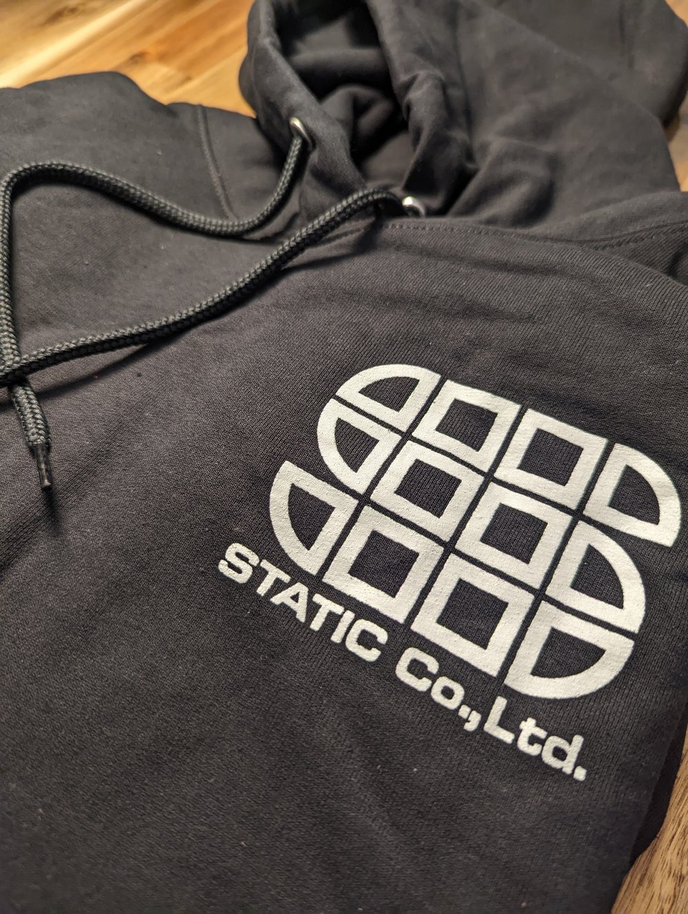 Image of Static Plan Hooded Sweatshirt