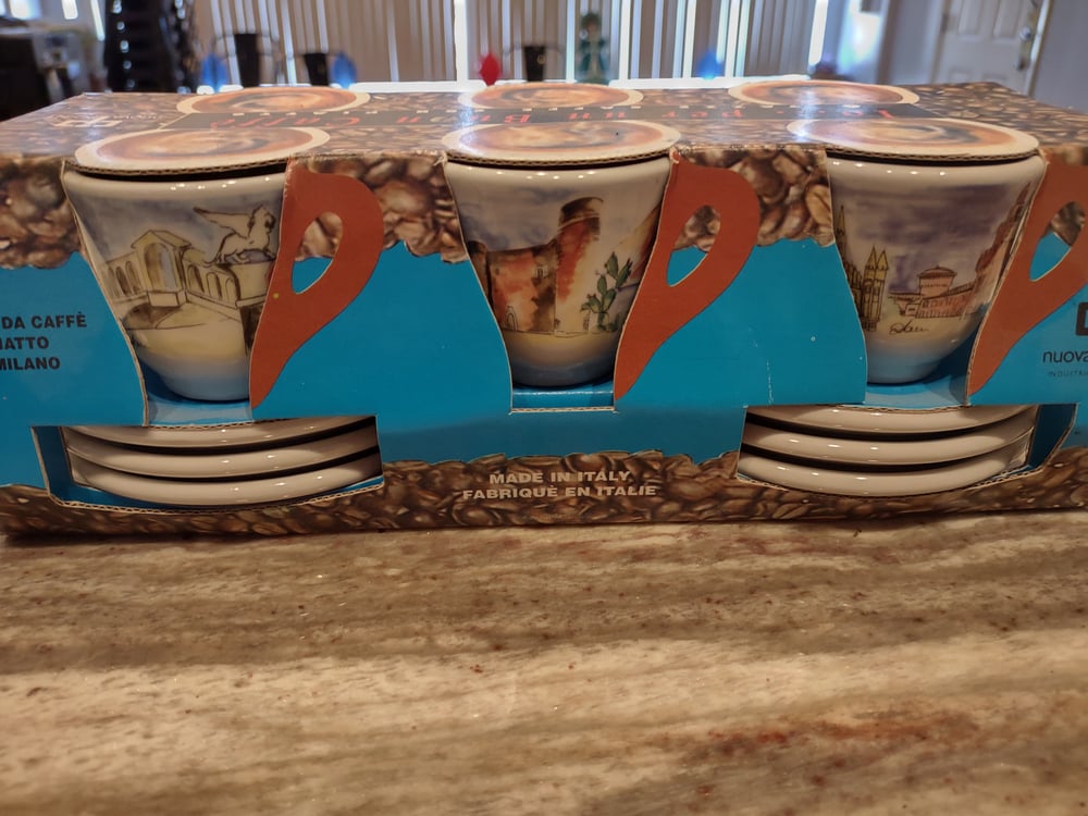 Nuova Point Espresso Cups (6 cup set)