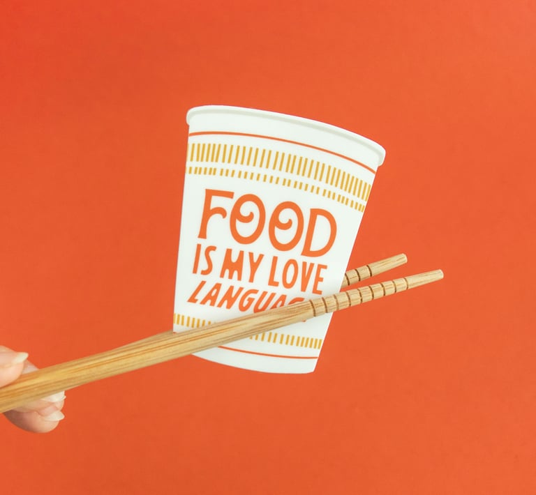 Food is Love Sticker