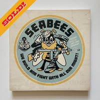 Image 1 of WOODEN PANEL "Seabees"