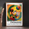 Robert Delaunay | Orangerie des Tuileries | 1976 | Exhibition Poster | Wall Art Print | Home Decor