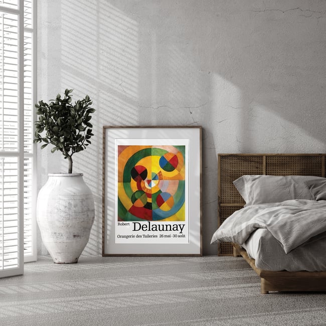 Robert Delaunay | Orangerie des Tuileries | 1976 | Exhibition Poster | Wall Art Print | Home Decor