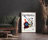 Wassily Kandinsky | Centre Georges Pompidou | 1984 | Exhibition Poster | Wall Art Print | Home Decor
