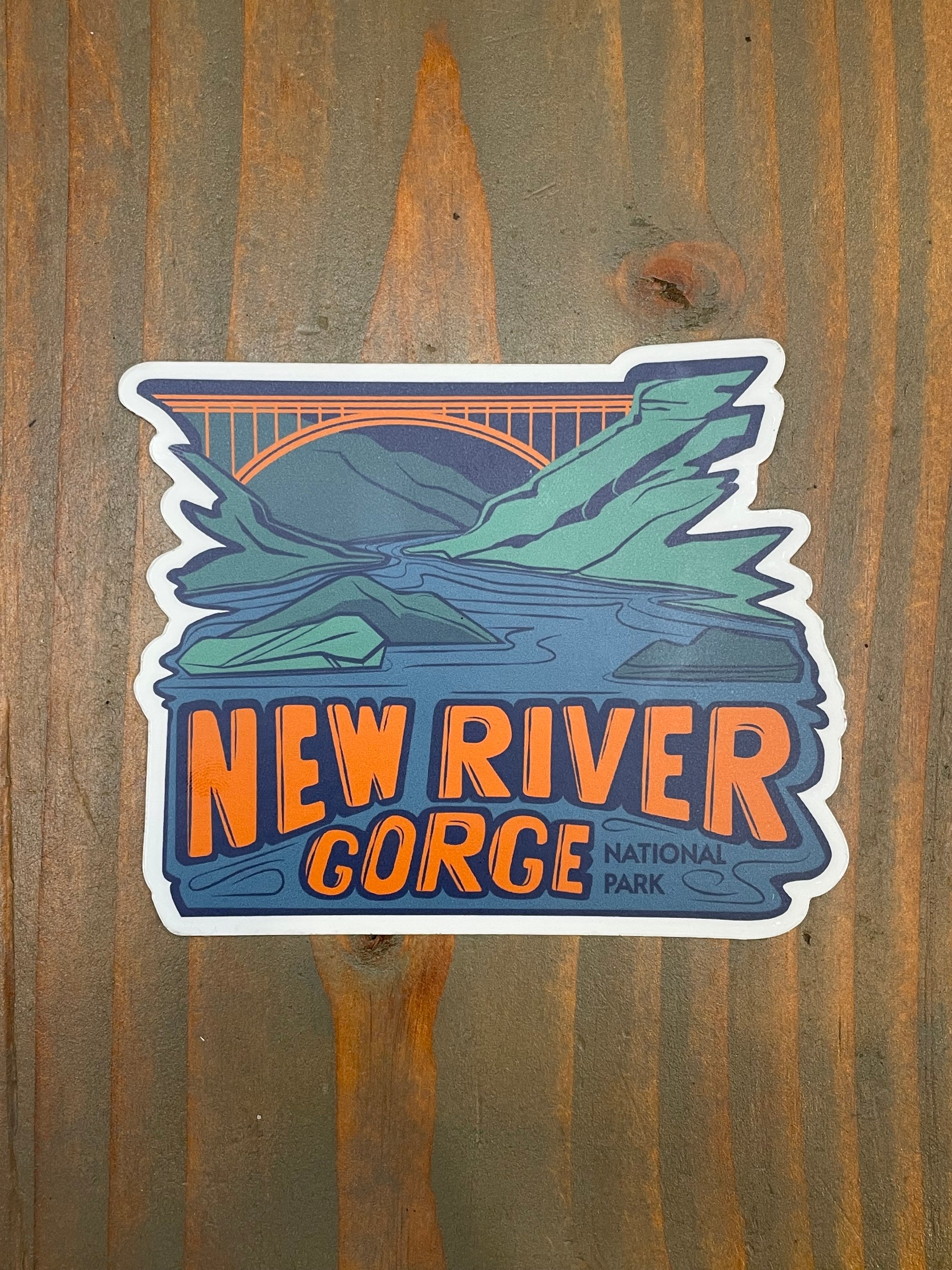 New River Gorge Sticker | Gaze at the National Parks