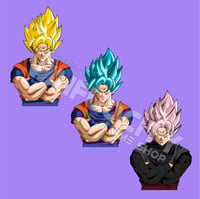 Image 1 of Dragon Ball - SS2, Blue, Black