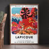 Charles Lapicque | Musée de Grenoble | 1962 | Exhibition Poster | Wall Art Print | Home Decor