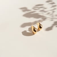 Image 1 of Gold bold earstuds