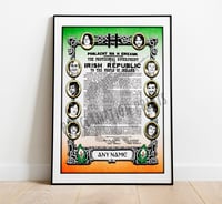 1981 Hunger Strike Proclamation A3 Print (Unframed).