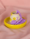 Smiley Candle Burner - Mini Vase