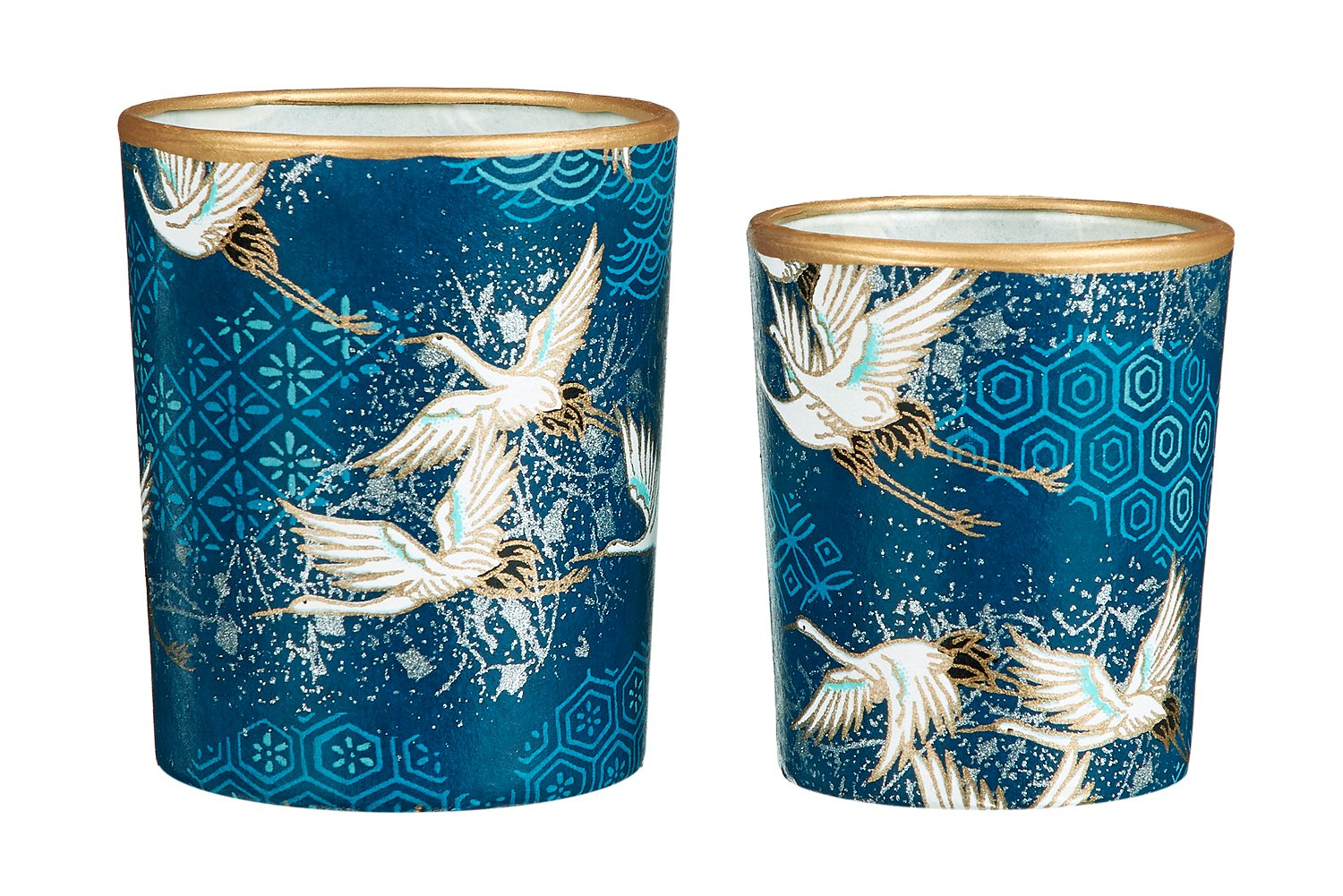 Image of Candle holders * Siberian cranes * Navy