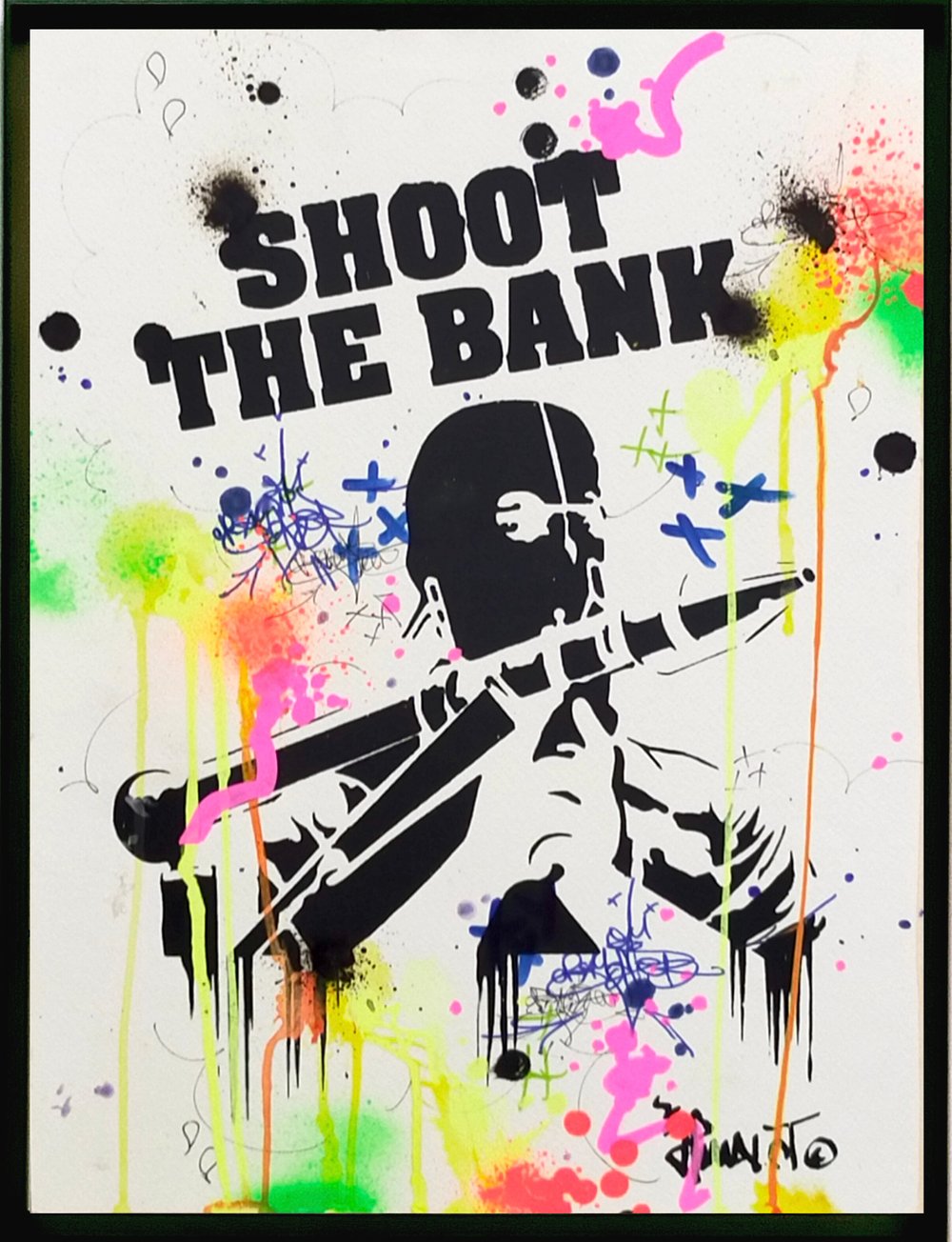 Shoot The Bank Signed + COA