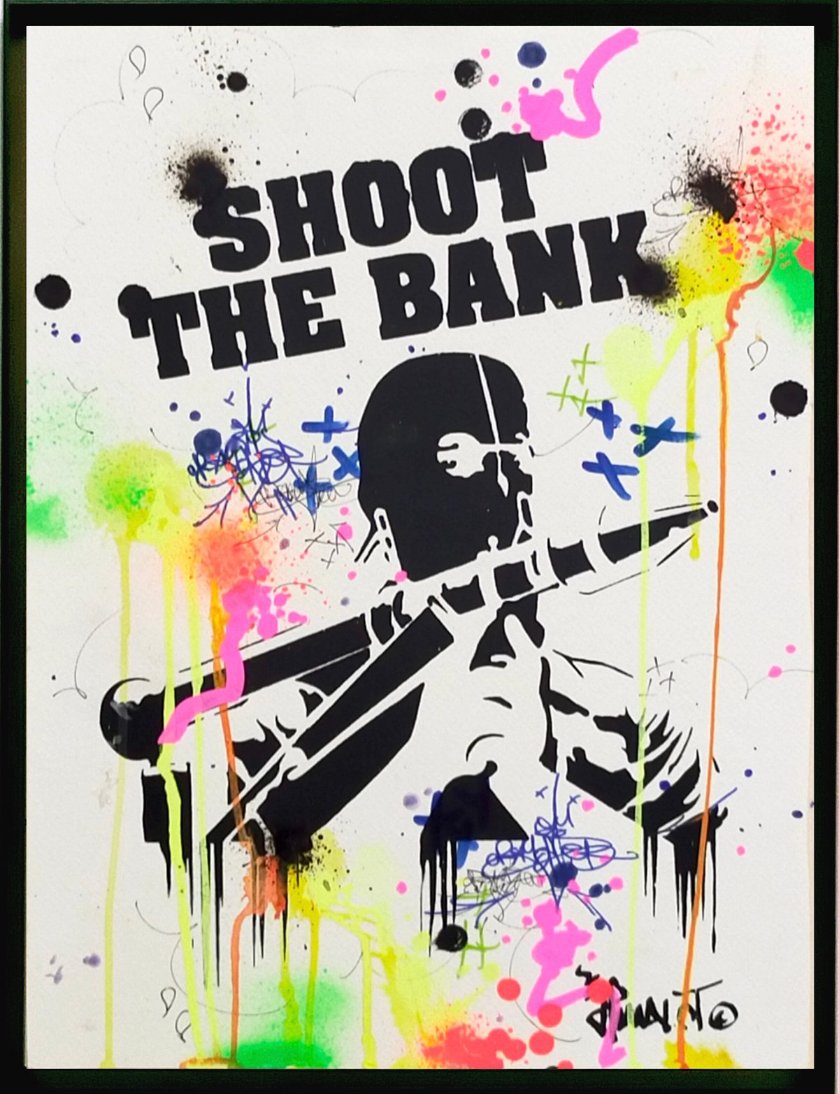 Image of Shoot The Bank Signed + COA