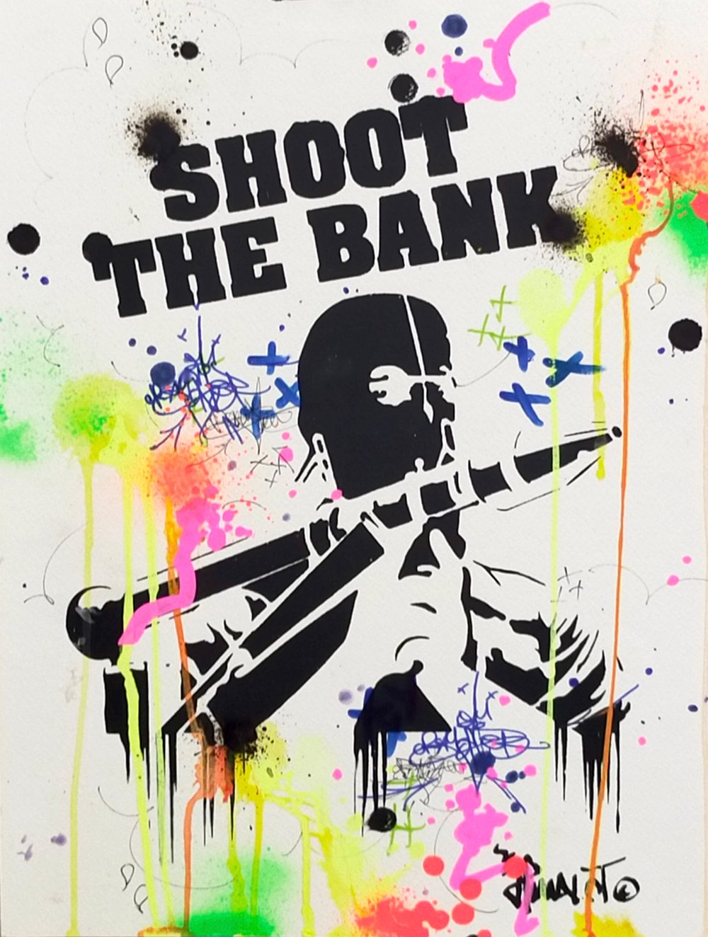 Shoot The Bank Signed + COA