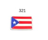 Puerto Rico Croc Charms #321