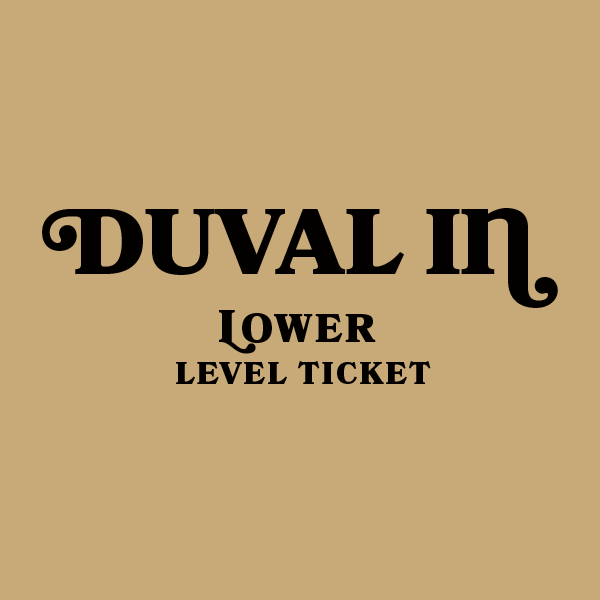 Image of Duval In - LOWER bowl ticket