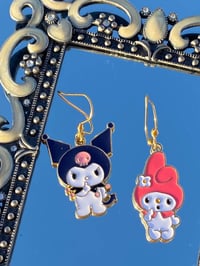Image 2 of ⭒❃.✮:▹my melody and kuromi matching◃:✮.❃⭒