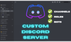 Custom Discord Server Designing