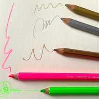 Image 2 of Metallic and Fluo pencils