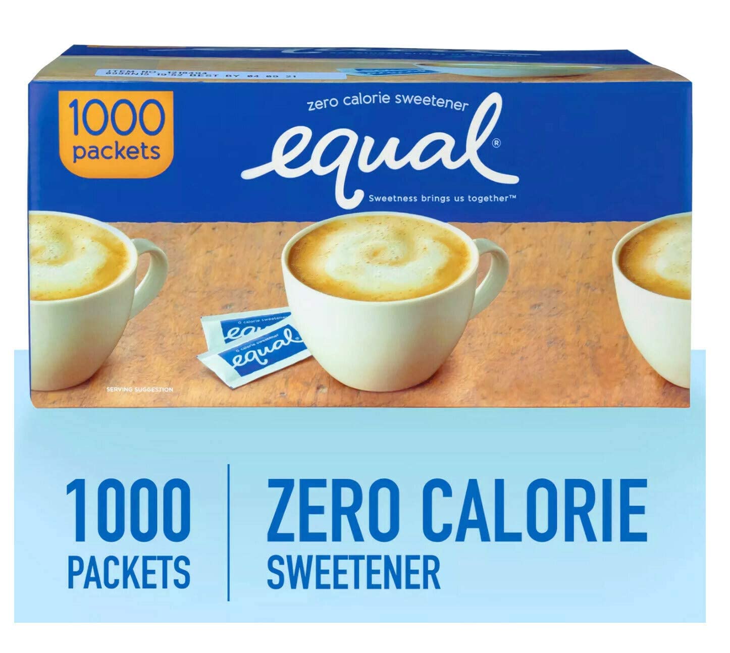 Image of Equal Zero Calorie Sweetener (1,000 ct.)