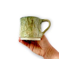 Image 2 of Green Lace Mug
