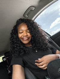 Image 3 of The Natural Glow Curl (Half Wig)