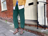 Image 4 of The Artist Trouser ~ organic forest corduroy 