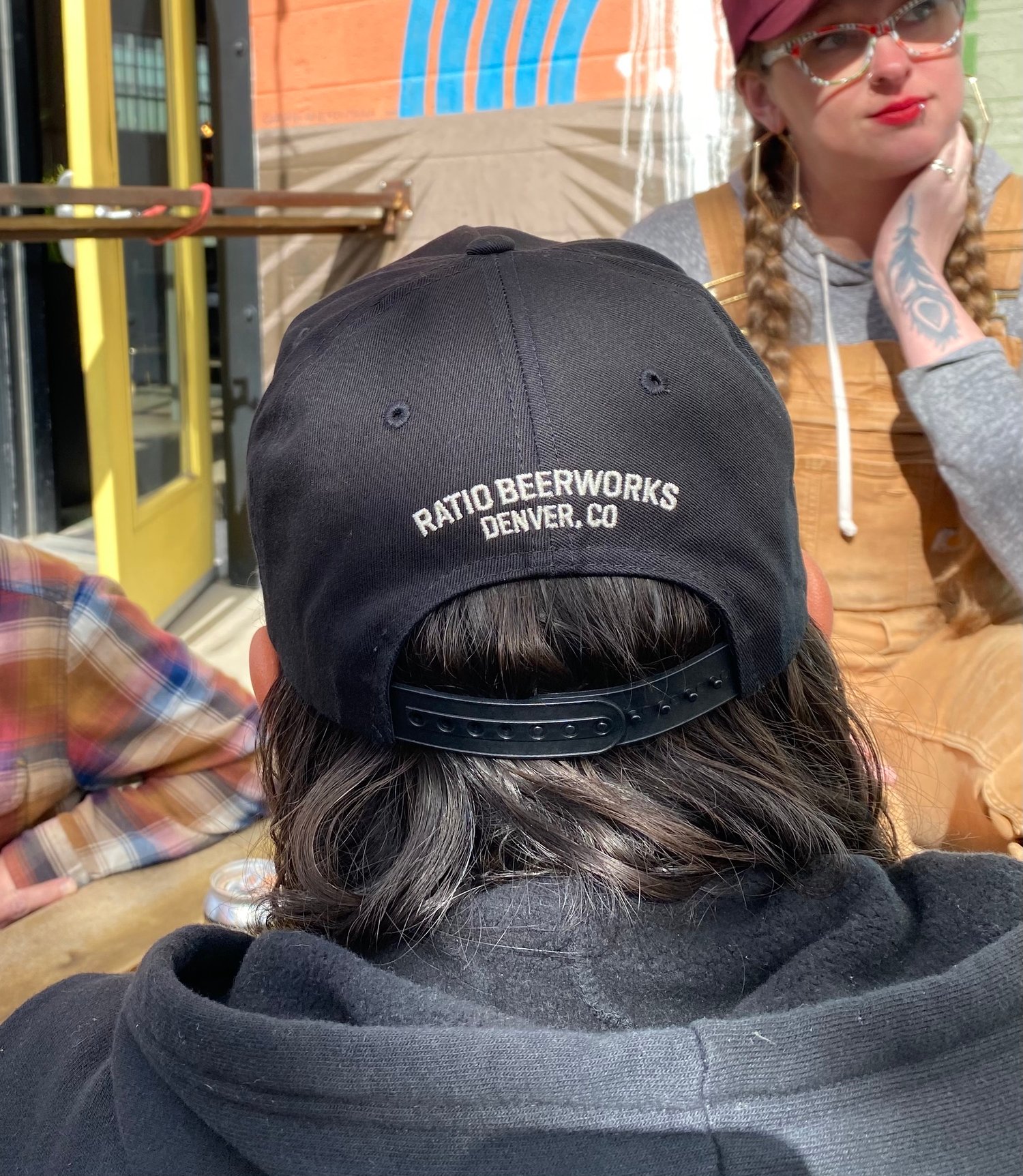 Image of Black Rose 5 Panel Flatbill Hat