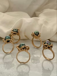 Image 2 of Tangled Pearl Ring
