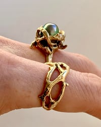 Image 1 of Tangled Pearl Ring