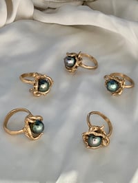 Image 4 of Tangled Pearl Ring