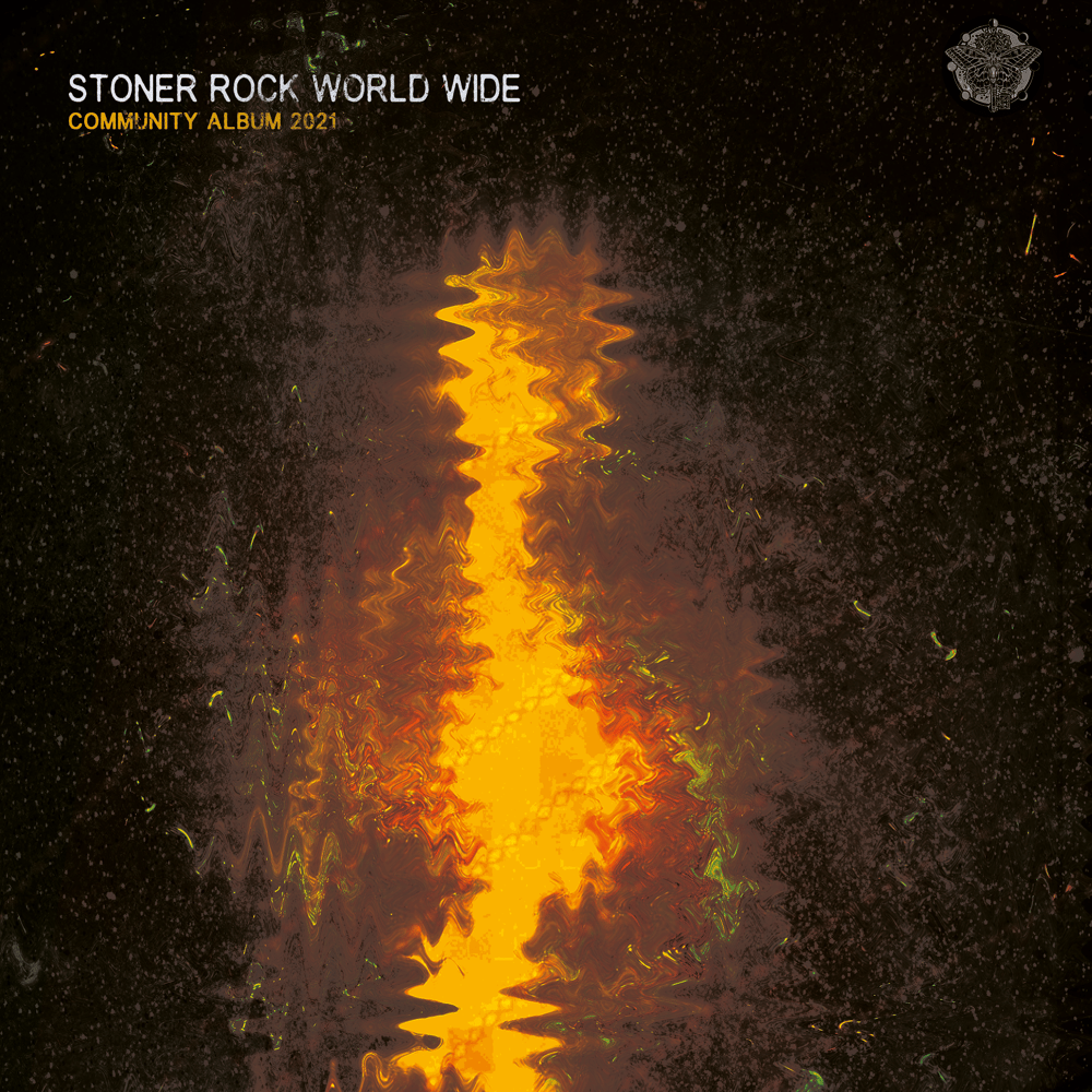 Image of Stoner Rock World Wide Community Album Transparent Orange Marble LP