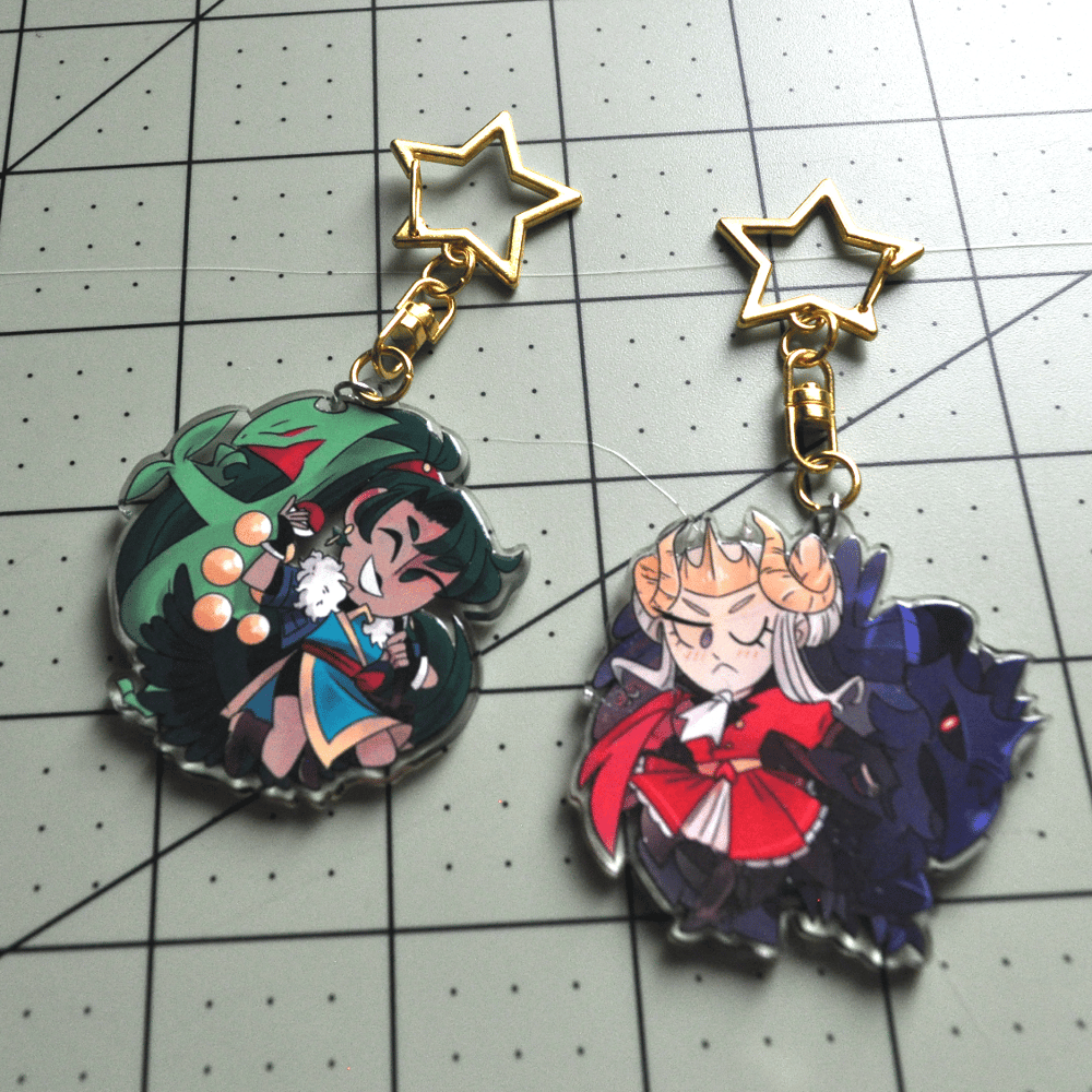 Image of FE x Pkmn: Double Sided Acrylic Charms