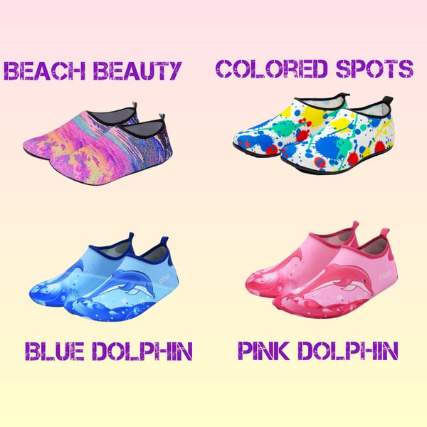 Image of PRE ORDER : CHILDREN SPECIAL BAREFOOT AQUA SHOES SUITABLE FOR YOGA, WALKING & EXERCISING