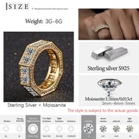 Image 3 of Moissanite Screw Ring