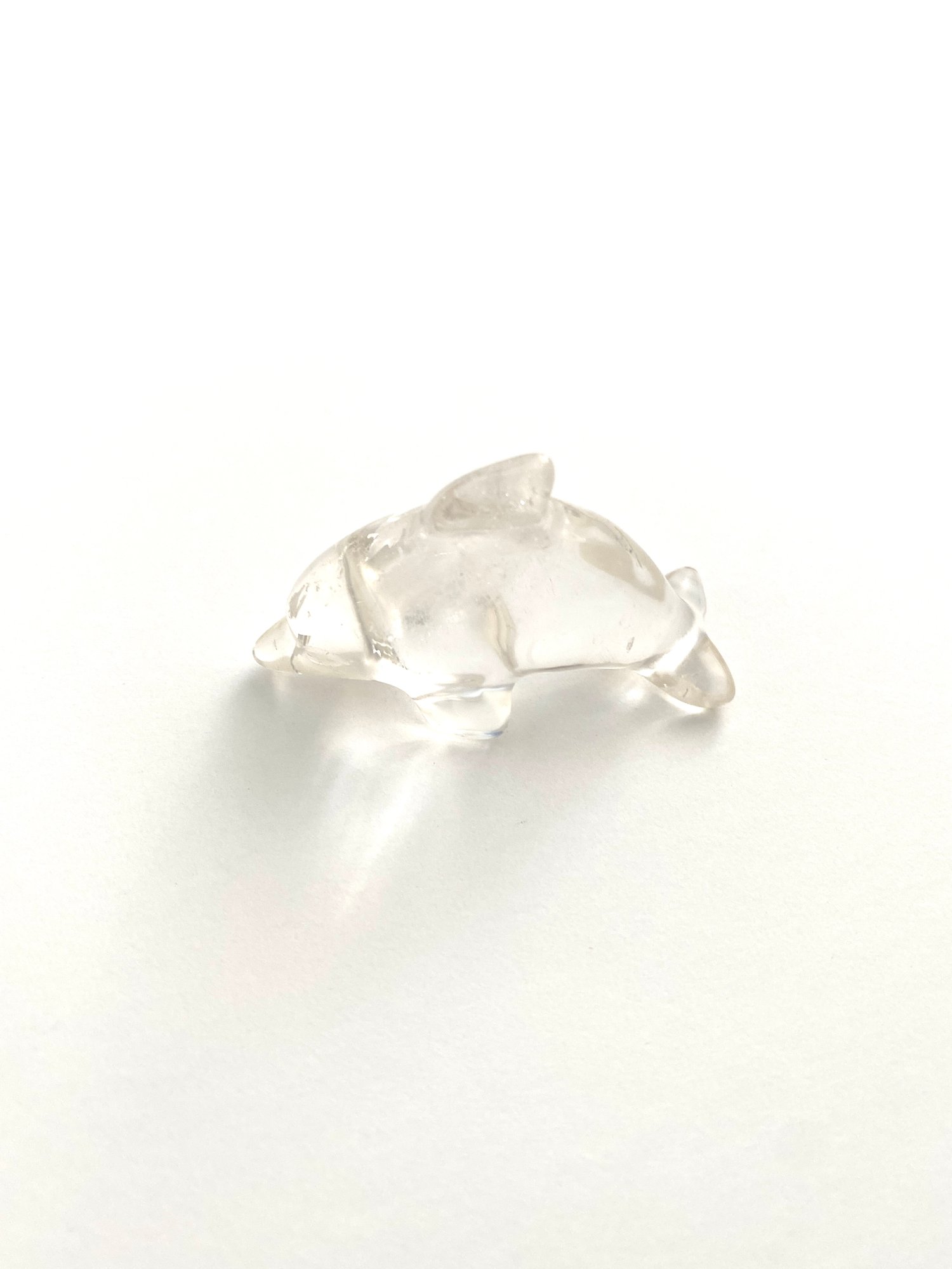 Image of Clear Quartz Dolphin
