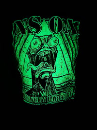 Image 2 of N.S.O.A - SCREAMER - GLOW IN THE DARK TEE