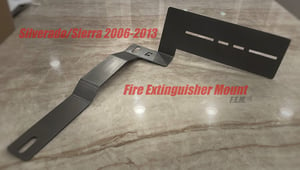 Image of Chevrolet Silverado / GMC Sierra 2006-2013 1500/2500/3500 ~ FEM - Fire Extinguisher Mount