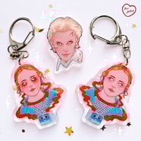 ST Max Acrylic Keychain & Henry 001 Acrylic Pin