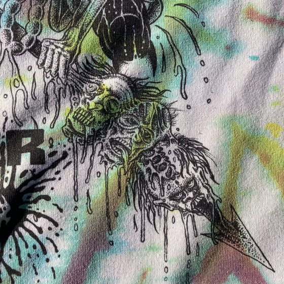 Image of ALIEN KILLER ONE OFF TIE DYE 