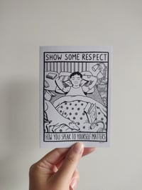 Image 1 of Respect Greeting Card