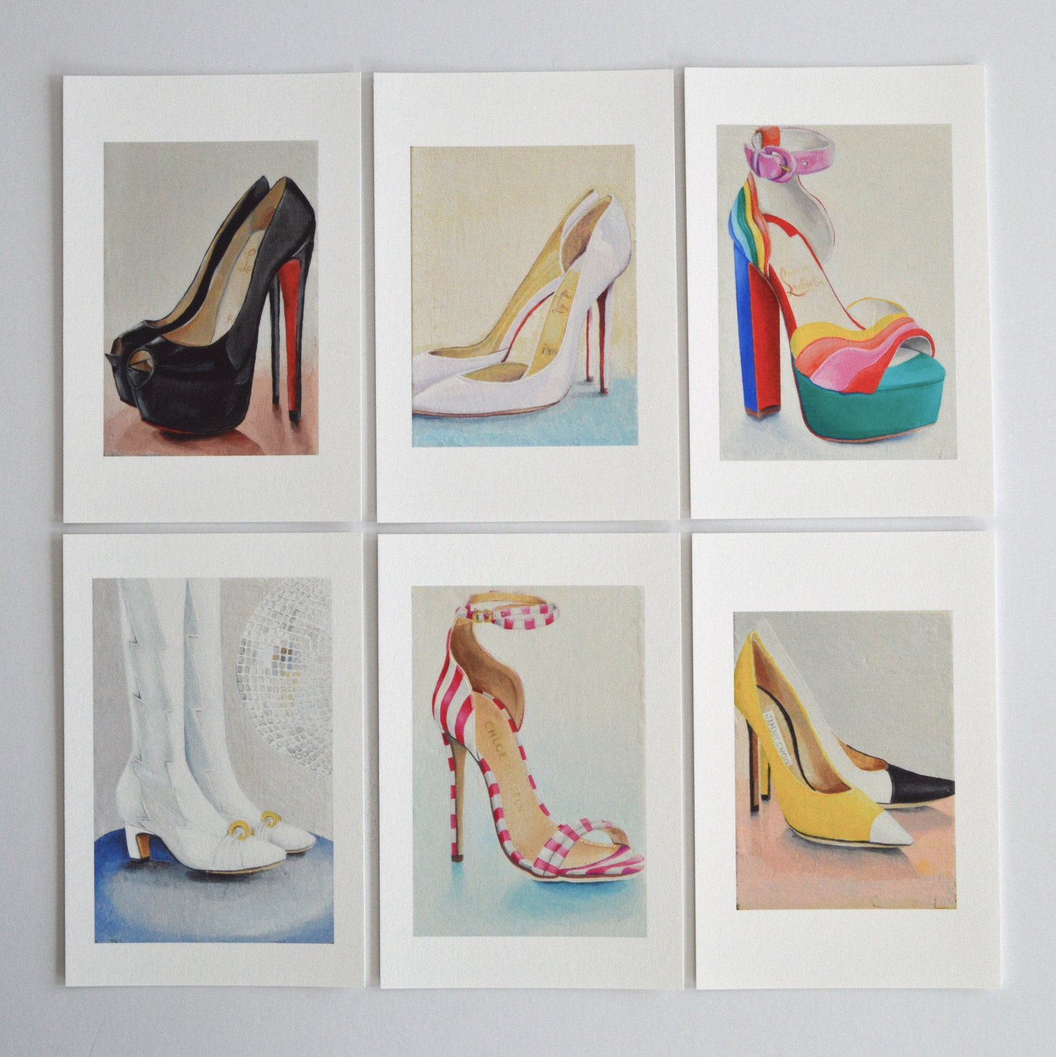 Image of 'Six Shoes' Limited Edition Print Box Set