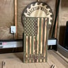 Veteran Owned American Flag - OD Green