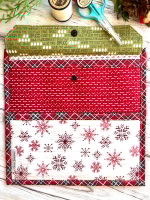 Image of The Floss Fellow/Finished/Sweetwater Plaid Bind