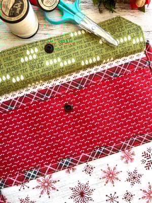 Image of The Floss Fellow/Finished/Sweetwater Plaid Bind