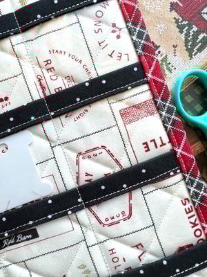 Image of The Floss Fellow/Finished/Sweetwater Plaid Bind