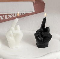 2pc Middle finger Candle