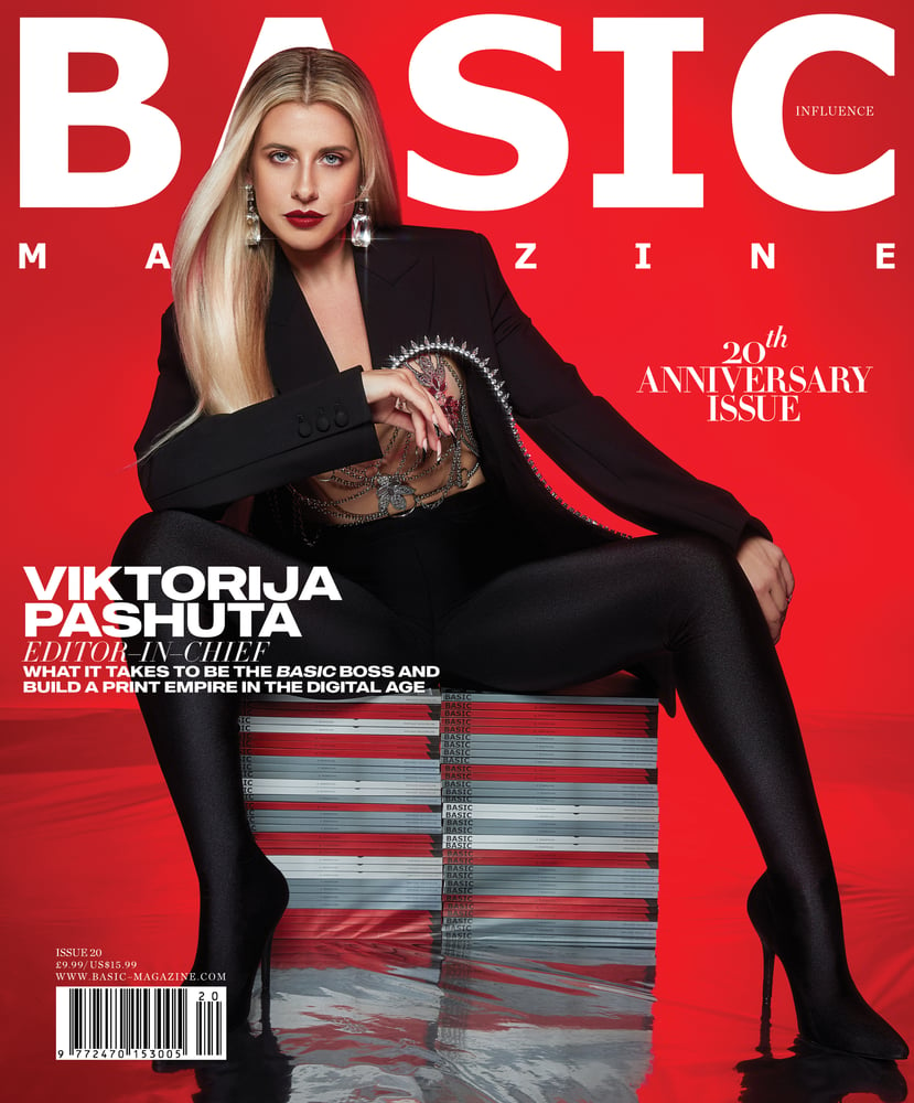 Image of BASIC  Cover Boss VIKTORIJA PASHUTA | INFLUENCE  Anniversary Issue 20