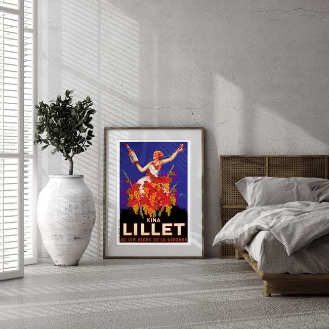 Kina Lillet | Roby | 1937 | Vintage Poster | Wall Art Print | Home Decor