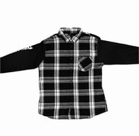 Image 1 of BLACK FLANNEL X CREWNECK